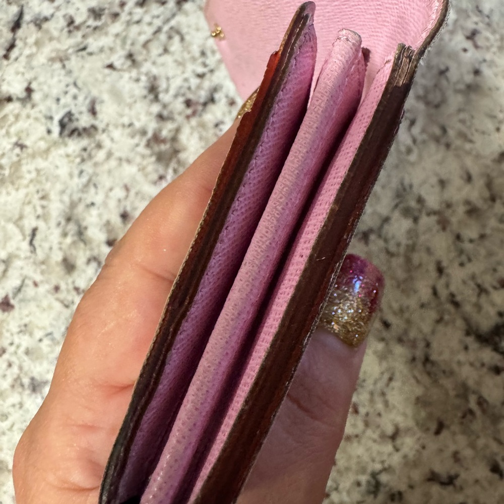 Louis Vuitton white & pink Murakami wallet with dust bag & box - Picture 11 of 17
